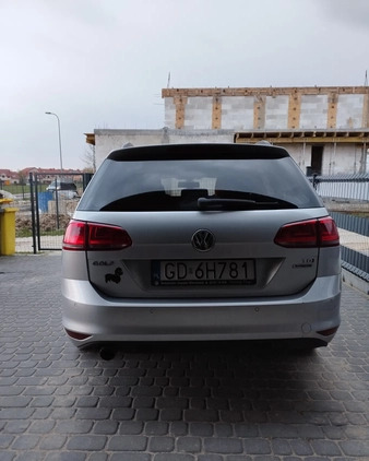Volkswagen Golf cena 41500 przebieg: 179000, rok produkcji 2015 z Nowe Miasteczko małe 37